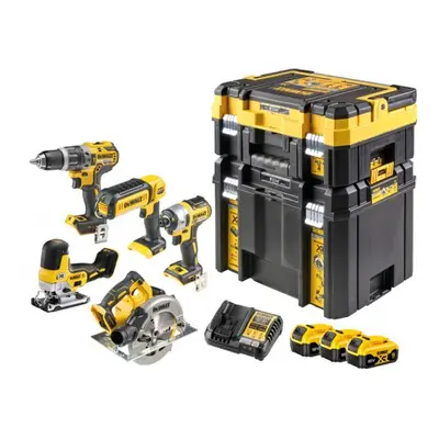 DeWALT DCK500P3T 18V 3x5.0 Ah XR akkumulátoros kombinált szerszámkészlet