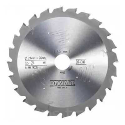 60-as sorozatú fűrészlap 216x30mm 24z ATB -5° DeWALT DT4310 körfűrészekhez