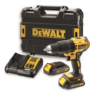 Akkus fúrókalapács/csavarhúzó DEWALT DCD778S2T 18V, 2x 1,5Ah + tok