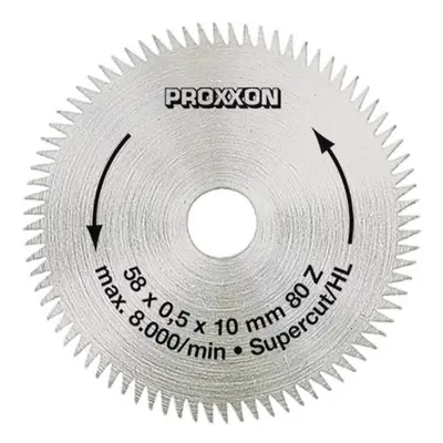 Proxxon Micromot 28014 fűrészlap 58 x 10 x 0,5 mm, 80 db. - 1 db