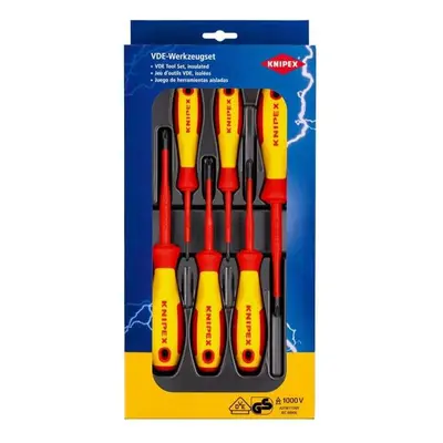 Villanyszerelő csavarhúzó PH/PZ VDE Knipex 00 20 12 V03 (6 darabos készlet)