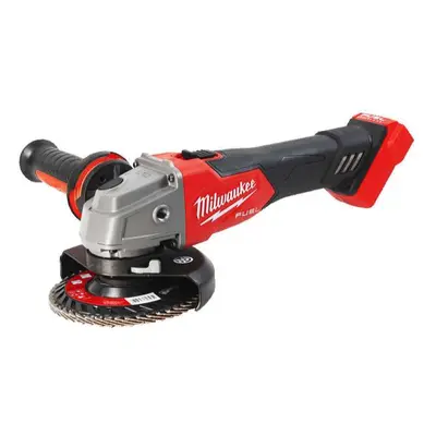 Akkumulátoros sarokcsiszoló 115 mm Milwaukee M18 FSAG115X-0 csúszókapcsolóval, akkumulátor nélkü