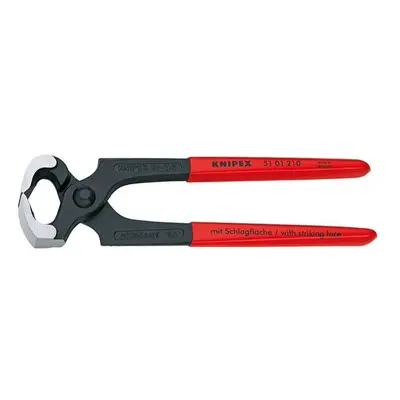 Kalapácsfogó 210 mm KNIPEX 51 01 210 - csiszolt fej, műanyag hüvelyek