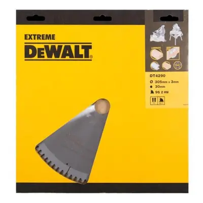 Fűrészlap 305x30mm 96z TCG -5° DeWALT DT4290 DeWALT DT4290