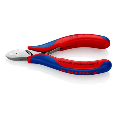 Elektronikai oldalvágó 115 mm KNIPEX 77 22 115 - polírozott fej, többkomponensű hüvelyek