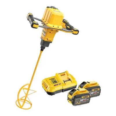 Dewalt DCD240X2 akkumulátoros mixer két fogantyúval 54V, 2x 9,0Ah 54V Li-Ion DeWALT FLEXVOLT 54V