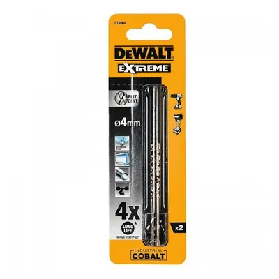 HSS-E COBALT 4,0x75mm (2db) DeWALT DT4904