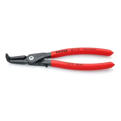 KNIPEX 48 41 J31 precíziós fogó belső gyűrűkhöz, 210 mm - csúszásmentes fogantyúval