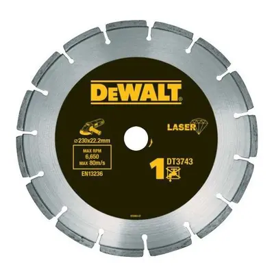 Dewalt Diamond lézertárcsa 230x22,2mm Építőanyagokhoz