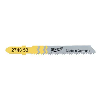 Fűrészlapok 50 x 2 mm Milwaukee T 119 B szúrófűrészhez (fa és műanyag)