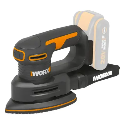 Akkus vibrációs csiszoló WORX Orange WX822.9 - 20V - akkumulátor nélkül - Powershare