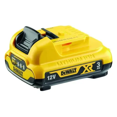 DCB124 DEWALT AKKUMULÁTOR 12V XR 3,0AH LI-ION DUGASZOLHATÓ AKKUMULÁTOR 12V XR 3,0AH