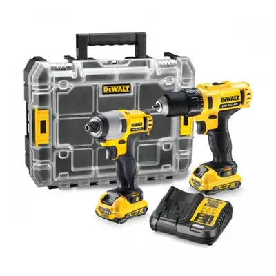 DeWALT DCK211D2T 10,8V XR 2x2,0 Ah akkumulátoros szerszámkombikészlet 10,8V XR 2x2,0 Ah