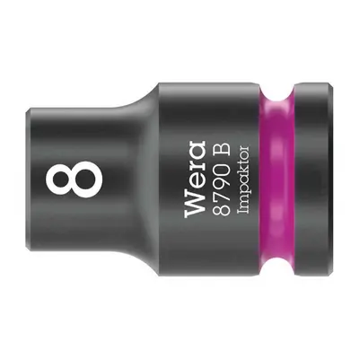 Wera 005500 Dugóhüvely 3/8" hatlapú dugókulcs 8,0 mm Impaktor 8790 B