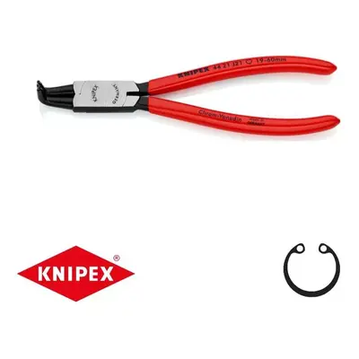 Körkörös fogó 170 mm, belső íves. Knipex - 44 21 J21 J21 - DIN 5256 D. Polírozott, műanyag bevon