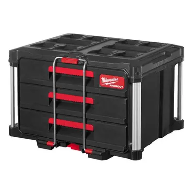 Milwaukee 4932472130 - Kompakt 3 fiókos Packout™ dobozrendszer szervező rendszer