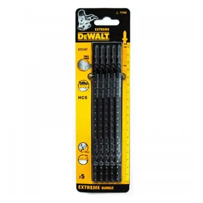 Fűrészlap építőipari fához 120mm-ig durva vágás 180mm-es szúrófűrészekhez 5db DeWALT DT2167