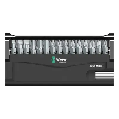 Wera 057440 Csavarhúzóhegyek 1/4" Bit-Check 30 Metal 1 SB (30 darabos készlet)