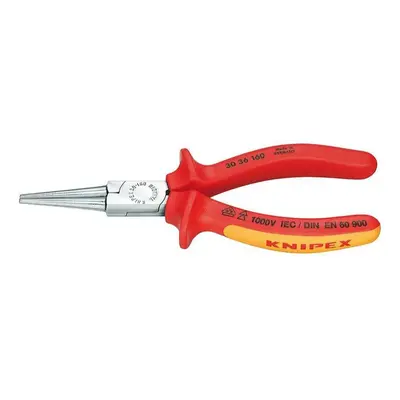 Langbeck típusú félkörfogó (meghosszabbított pofákkal) 160 mm - 1000V. KNIPEX 30 36 160 - krómoz