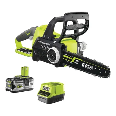 Ryobi RCS18X3050F akkumulátoros 18 V-os láncfűrész akkumulátor 5 Ah töltő ONE