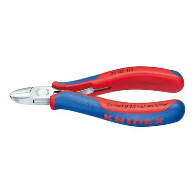 Oldalvágók elektronikához 130 mm KNIPEX 77 02 130 - polírozott fej, többkomponensű hüvelyek