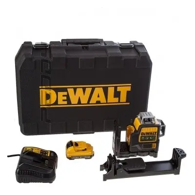 DCE089D1G Zöld lézer 3x 360°, 1x 10,8V 2,0Ah DeWALT