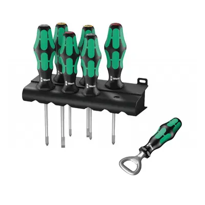 Wera 105622 Kraftform Plus Lasertip 300-as sorozatú csavarhúzók 335/350/355/6 típus (6 darabos k