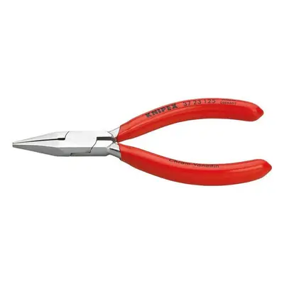 Finomelektronikai fogó 125 mm KNIPEX 37 23 125 - krómozott, műanyag tokkal