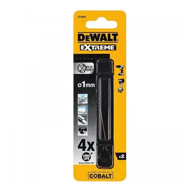 HSS-E COBALT 1,0x34mm (2db) DeWALT DT4958