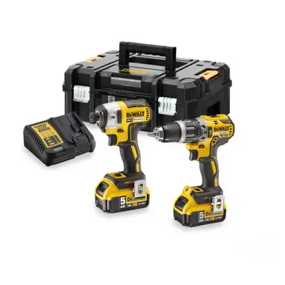 DeWALT DCK266P2T 18V XR 2x5.0 Ah akkumulátoros szerszámkombikészlet 18V XR 2x5.0 Ah