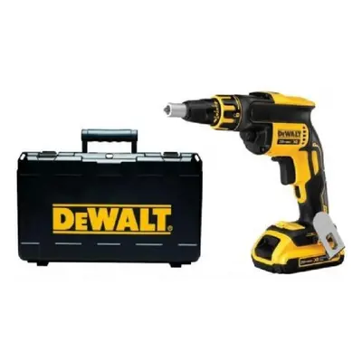 Akkumulátoros szárazépítő csavarhúzó 18 V Li-Ion 2x2,0 Ah DeWALT DCF620D2