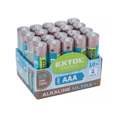 Alkali elemek ULTRA , 1,5V AAA (LR03) - 20 db