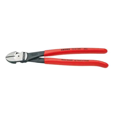 Motoros oldalvágó 250 mm KNIPEX 74 01 250 - polírozott fej, műanyag hüvelyek