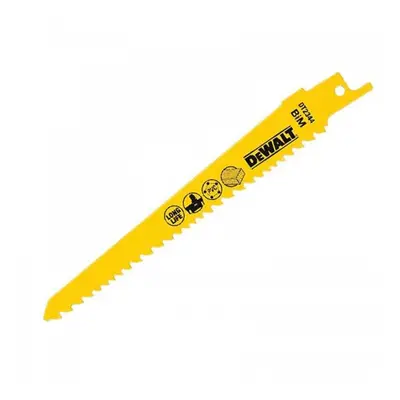 Bontófűrészlap fához sima és íves vágás akkus kardfűrészhez 152mm 5db DeWALT DT2344 DeWALT DT234