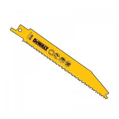 Fűrészlap fémekhez és csövekhez 100mm-ig gyors vágás kardfűrészhez 152mm 5db DeWALT DT2404 5db