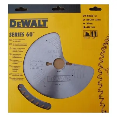 Fűrészlap 250x30mm 48z ATB 10° DeWALT DT4323