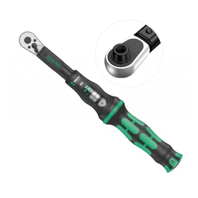 Wera 075605 Wera Click-Torque A 6 nyomatékkulcs 1/4" hatszögletű racsnival (2,5 - 25 Nm)