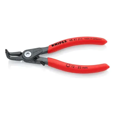 KNIPEX 48 41 J11 precíziós fogó belső gyűrűkhöz, 130 mm - csúszásmentes fogantyúval