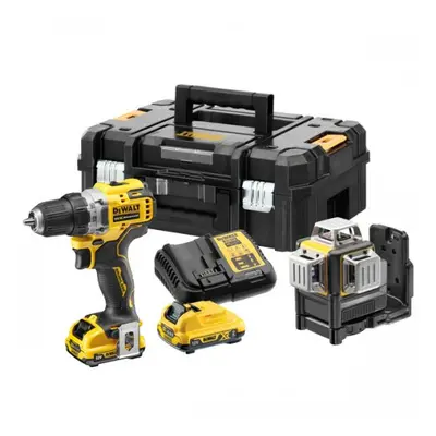 Akkumulátoros kombinált szerszámkészlet 12V 2x2.0 Ah XR DeWALT DCK212D2T 12V DCK212D2T