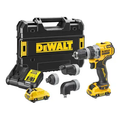 DEWALT DCD703L2T Fúró többfunkciós fejjel