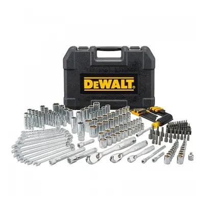 205 darabos készlet 1/4", 3/8" és 1/2" DeWALT DWMT81534-1 dugókulcsokból és tartozékokból