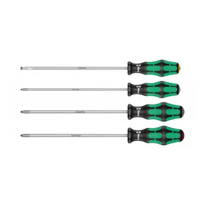 Wera 347736 Hosszabbított csavarhúzók Kraftform Plus Lassertip típus 335/350/355/4 (4 db-os kész