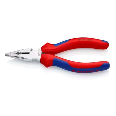 Kombinált fogó KNIPEX 08 25 145, 145 mm - krómozott fogó, többkomponensű hüvelyek