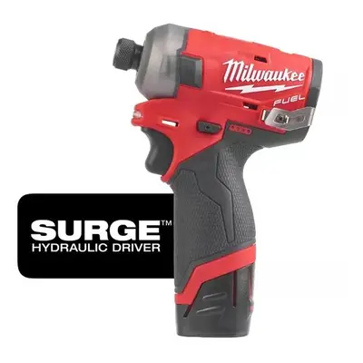 Milwaukee M12 FUEL™ SURGE™ ¼″ akkumulátoros hidraulikus ütvecsavarozó M12 FQID-202X