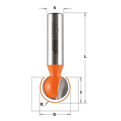 CMT C968 hornyolt golyós marógép - R7,94 L15,88x14,2 L60,3 S=8