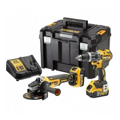 Kombinált akkumulátoros szerszámkészlet 18V/2x5,0Ah DEWALT DCK2020P2T