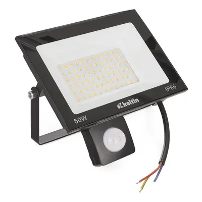 LED reflektor 50W mozgásérzékelővel - meleg fehér 2700K (20)