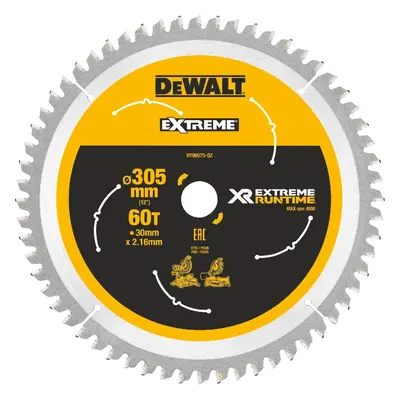 XR FLEXVOLT DEWALT DT99575 fűrészlap akkus gérvágó fűrészekhez, 305 x 30 mm, 60 fog