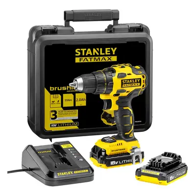 Stanley FatMax 18V 2x 2.0Ah akkus kétfokozatú fúrócsavar