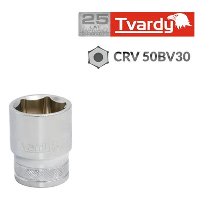 Hatszögletű dugókulcs 1/2" 14 mm TVARDY (10/100)